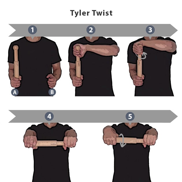 Biatonic mouvement Tyler Twist